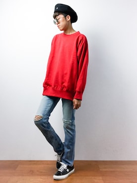 まっこいさん（メンズ・176cm）の秋コーディネート