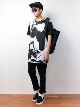 「DETAILS（ディテールズ）のアイテム（パンツ）」を使った、まっこいさん（メンズ・176cm）の秋コーディネート
