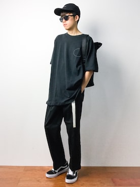 「417 EDIFICE（フォーワンセブンエディフィス）のアイテム（バッグ）」を使った、まっこいさん（メンズ・176cm）の秋コーディネート