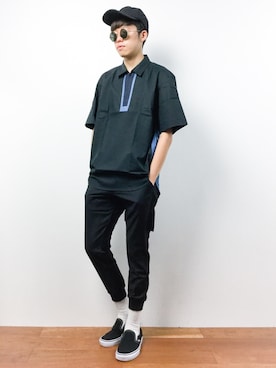 「DETAILS（ディテールズ）のアイテム」を使った、まっこいさん（メンズ・176cm）の秋コーディネート
