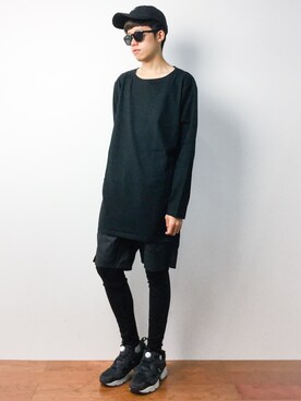 「L.H.P Private Brand（エルエイチピープライベートブランド）のアイテム（帽子）」を使った、まっこいさん（メンズ・176cm）の秋コーディネート