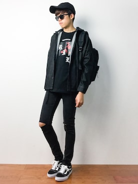 「DETAILS（ディテールズ）のアイテム」を使った、まっこいさん（メンズ・176cm）の秋コーディネート