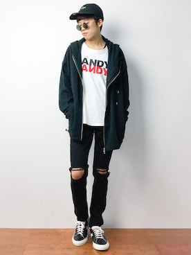 「DETAILS（ディテールズ）のアイテム」を使った、まっこいさん（メンズ・176cm）の秋コーディネート