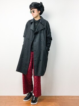 「AZUL by moussy（アズールバイマウジー）のアイテム（その他アウター）」を使った、まっこいさん（メンズ・176cm）の秋コーディネート