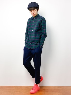 まっこいさん（メンズ・176cm）の秋コーディネート