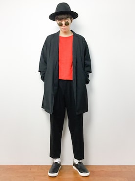 「DETAILS（ディテールズ）のアイテム」を使った、まっこいさん（メンズ・176cm）の秋コーディネート