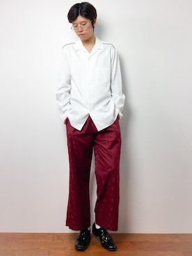 まっこいさん（メンズ・176cm）の秋コーディネート