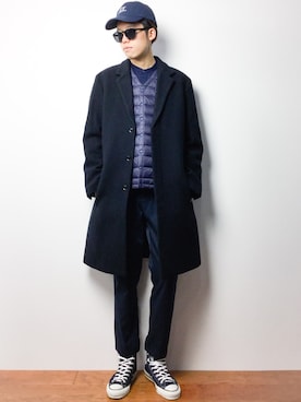 「URBAN RESEARCH DOORS MENS（アーバンリサーチ ドアーズ メンズ）のアイテム（ベスト）」を使った、まっこいさん（メンズ・176cm）の秋コーディネート