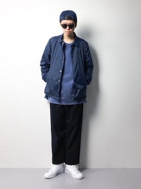 「CABANE de ZUCCa（カバンドズッカ）のアイテム（ジャケット/アウター）」を使った、まっこいさん（メンズ・176cm）の秋コーディネート