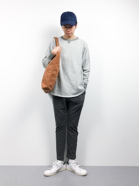 まっこいさん（メンズ・176cm）の冬コーディネート