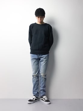 まっこいさん（メンズ・176cm）の冬コーディネート