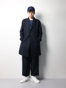 まっこいさん（メンズ・176cm）の冬コーディネート