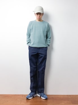 まっこいさん（メンズ・176cm）の冬コーディネート