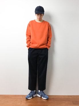 「TONE SELECT GOODS（トーンセレクトグッズ）のアイテム」を使った、まっこいさん（メンズ・176cm）の冬コーディネート