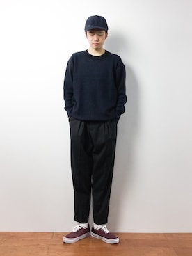 「TONE SELECT GOODS（トーンセレクトグッズ）のアイテム」を使った、まっこいさん（メンズ・176cm）の冬コーディネート