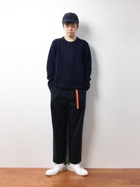 「TONE SELECT GOODS（トーンセレクトグッズ）のアイテム」を使った、まっこいさん（メンズ・176cm）の冬コーディネート