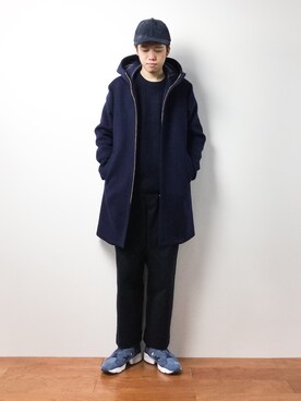 「TONE SELECT GOODS（トーンセレクトグッズ）のアイテム」を使った、まっこいさん（メンズ・176cm）の冬コーディネート
