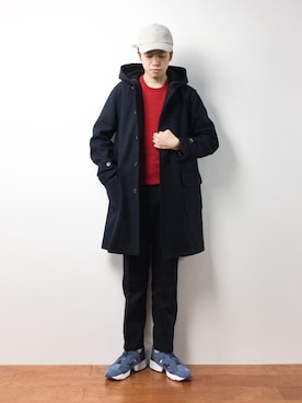 まっこいさん（メンズ・176cm）の冬コーディネート