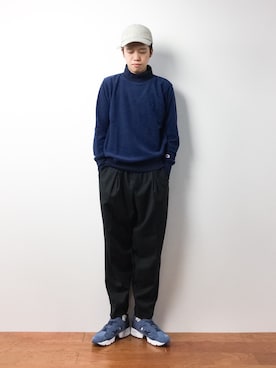 まっこいさん（メンズ・176cm）の冬コーディネート