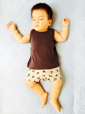 K👶さん（キッズ・70cm）の夏コーディネート