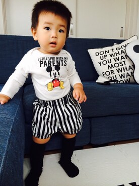 K👶さん(キッズ・80cm)の秋コーディネート