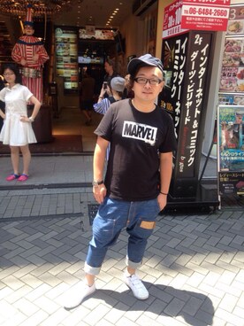 「アイテム（その他）」を使った、トップシークレット まさじさん（メンズ・170cm・20代）の夏コーディネート