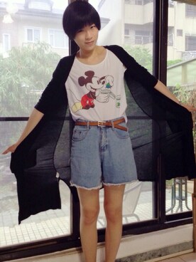 「working style」｜「アイテム（ピーコート）」を使った、Lo Pezさん（レディース・178cm）の秋コーディネート