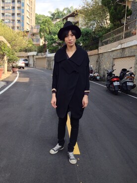 「Sunnyday」｜「アイテム（その他アウター）」を使った、Lo Pezさん（レディース・178cm）の秋コーディネート