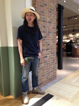 purinさん（メンズ・173cm）の春コーディネート