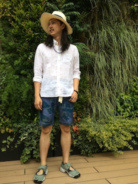 purinさん（メンズ・173cm）の夏コーディネート