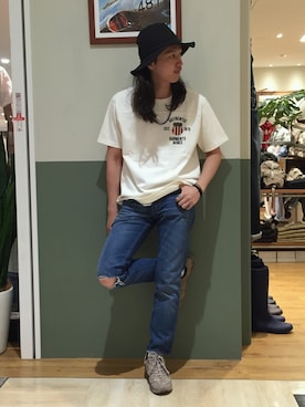 purinさん（メンズ・173cm）の夏コーディネート