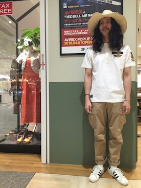 purinさん（メンズ・173cm）の春コーディネート