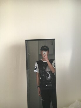 「musium div（musium div）のアイテム」を使った、MionsKk さん（メンズ・182cm）の春コーディネート