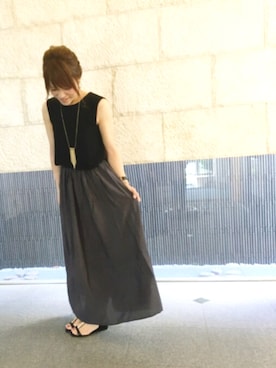 「CLUTCH（クラッチ）のアイテム」を使った、にも🎀さん（レディース・152cm）の夏コーディネート