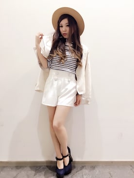 「S/S」｜mi_さん（レディース・153cm）の冬コーディネート