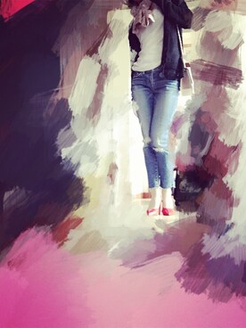 「アイテム（バンダナ/スカーフ）」を使った、MirandaMiraSさん（レディース・159cm・20代）の春コーディネート