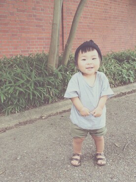 ☻おなつ☻さん（キッズ・70cm）の夏コーディネート