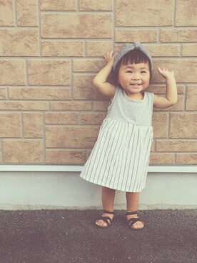 ☻おなつ☻さん（キッズ・70cm）の夏コーディネート