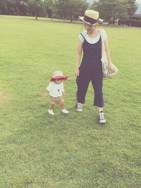 ☻おなつ☻さん（キッズ・70cm）の夏コーディネート