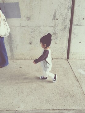 ☻おなつ☻さん（キッズ・70cm）の秋コーディネート