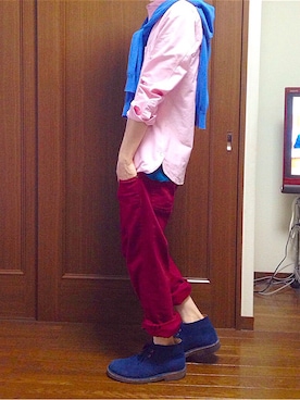 「URBAN RESEARCH（アーバンリサーチ）のアイテム（ブーツ）」を使った、ぽるぽるさん（メンズ・170cm）の夏コーディネート