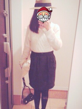 MIU さん（レディース・158cm）の冬コーディネート