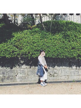 「A ROOM MODELのアイテム（バッグ）」を使った、オン_kikoさん（レディース・155cm）の秋コーディネート