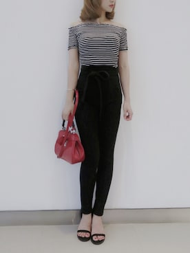 Helena美洋洋さん（レディース・162cm）の夏コーディネート