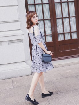 Helena美洋洋さん（レディース・162cm）の秋コーディネート