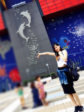 M I Y Aさん（レディース・165cm）の夏コーディネート