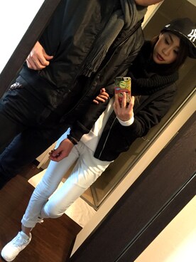 M I Y Aさん（レディース・165cm）の冬コーディネート