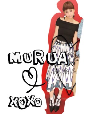 HONAMIさんの（MURUA | ムルーア）を使ったコーディネート