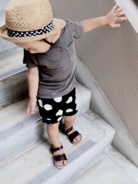 あさん(キッズ・90cm)の夏コーディネート
