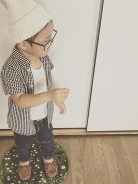 あさん(キッズ・100cm)の秋コーディネート